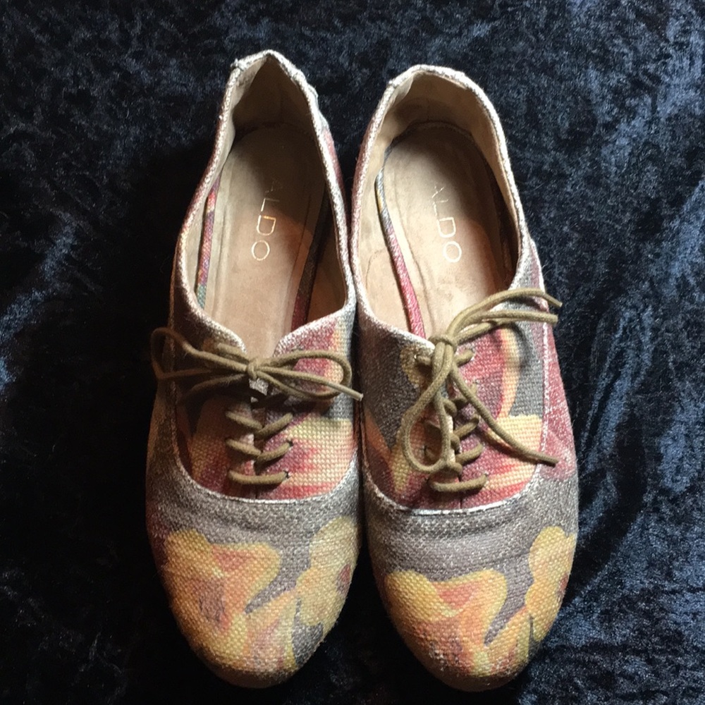 Aldo Flats Floral Canvas - Picture 2 of 8